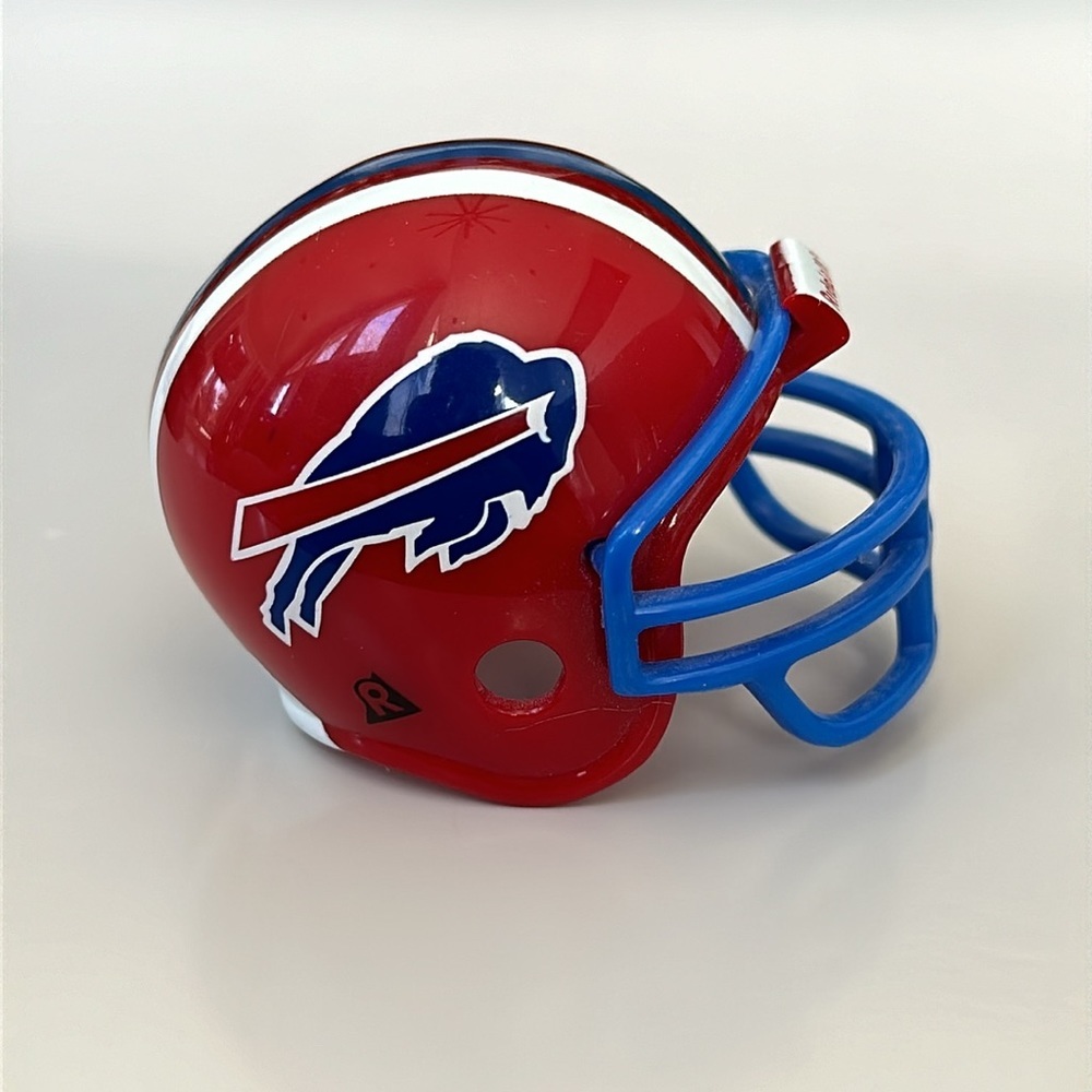 Buffalo Bills NFL Vintage Pocket Pro Mini Riddell Football Helmet